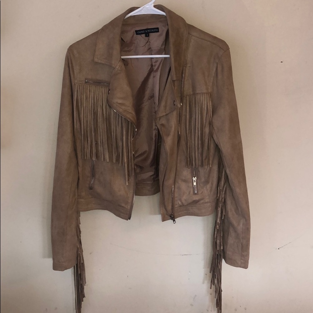 Young & Reckless Fringe Jacket